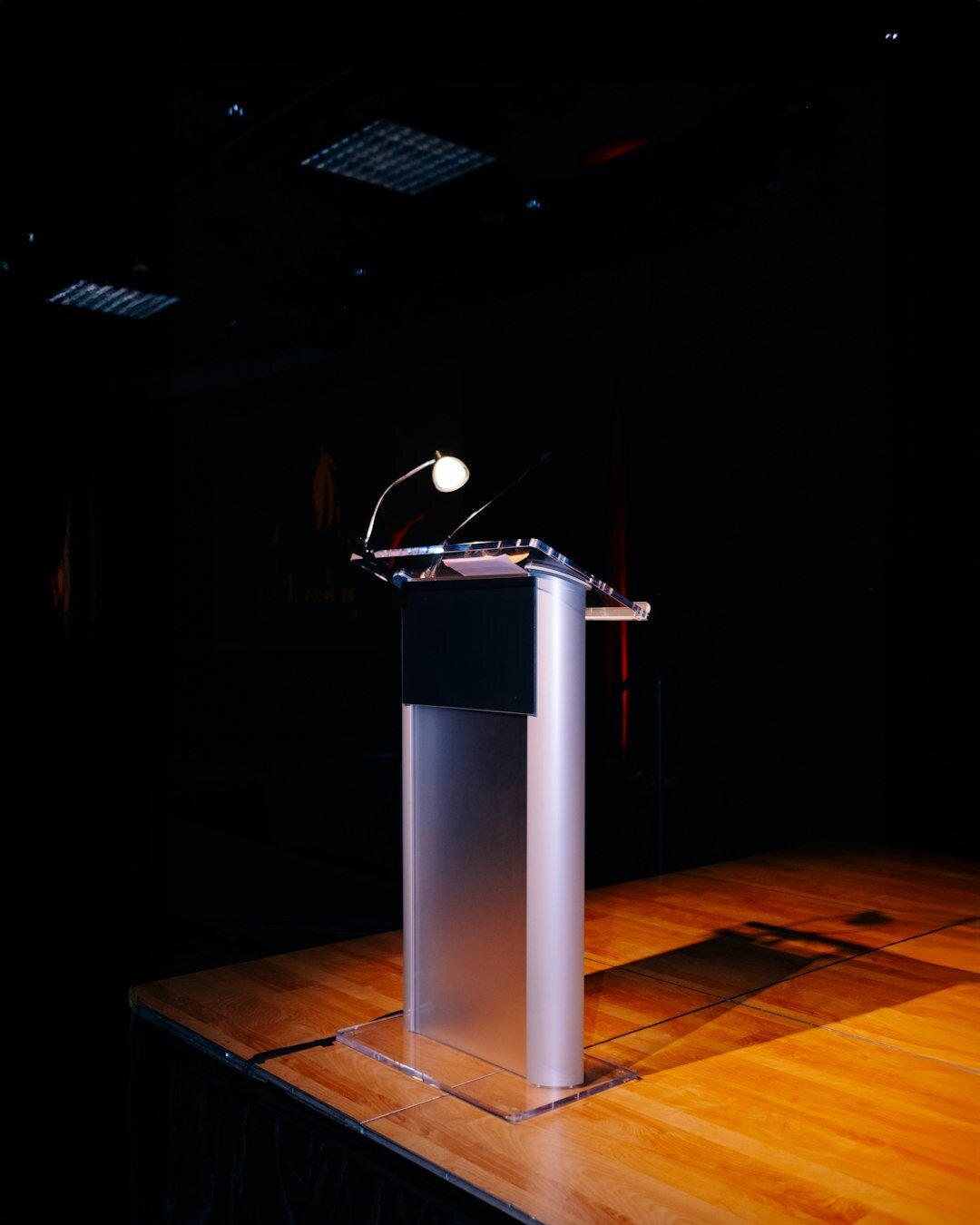 public speaking podium